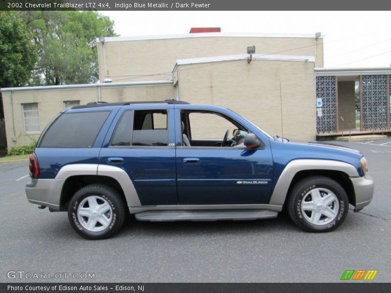 Indigo Blue Metallic / Dark Pewter 2002 Chevrolet TrailBlazer LTZ 4x4