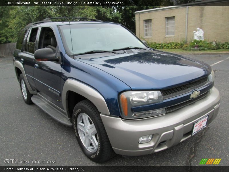 Indigo Blue Metallic / Dark Pewter 2002 Chevrolet TrailBlazer LTZ 4x4