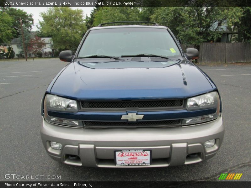 Indigo Blue Metallic / Dark Pewter 2002 Chevrolet TrailBlazer LTZ 4x4