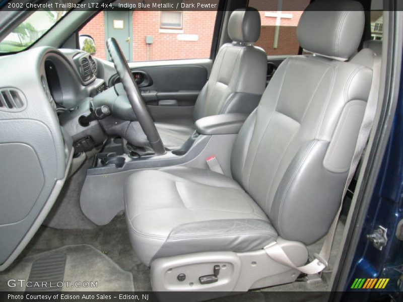 Indigo Blue Metallic / Dark Pewter 2002 Chevrolet TrailBlazer LTZ 4x4