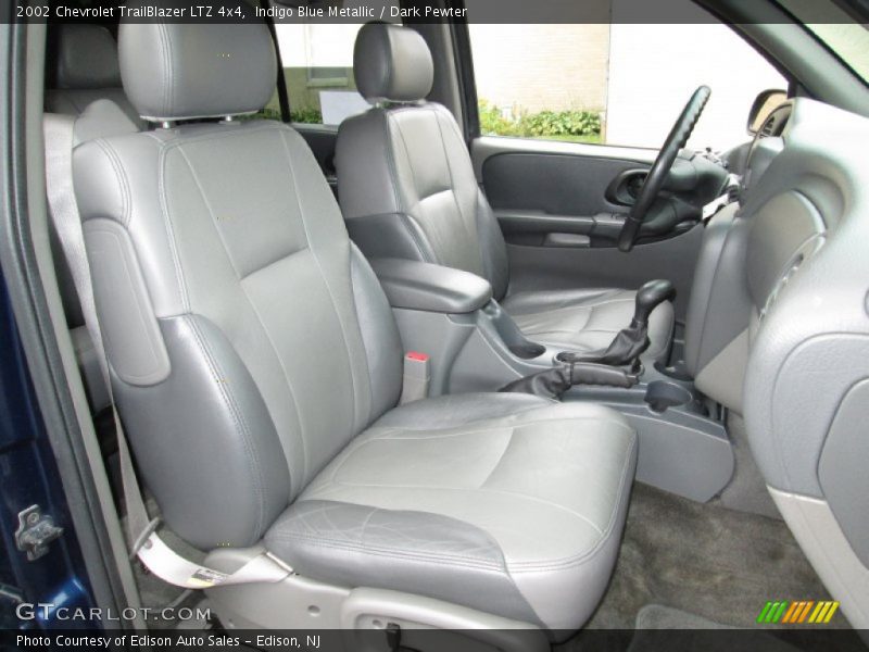 Indigo Blue Metallic / Dark Pewter 2002 Chevrolet TrailBlazer LTZ 4x4