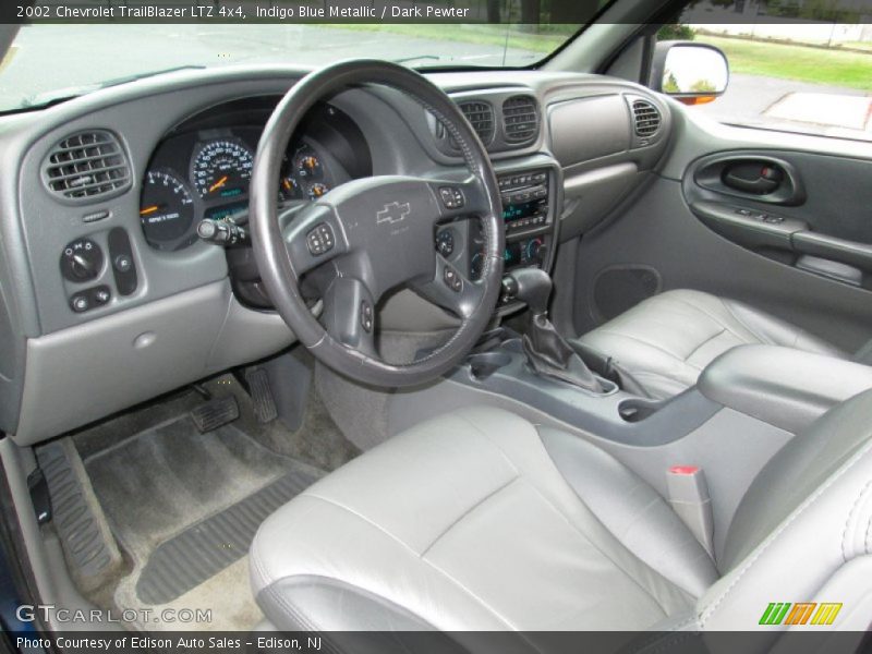 Dark Pewter Interior - 2002 TrailBlazer LTZ 4x4 