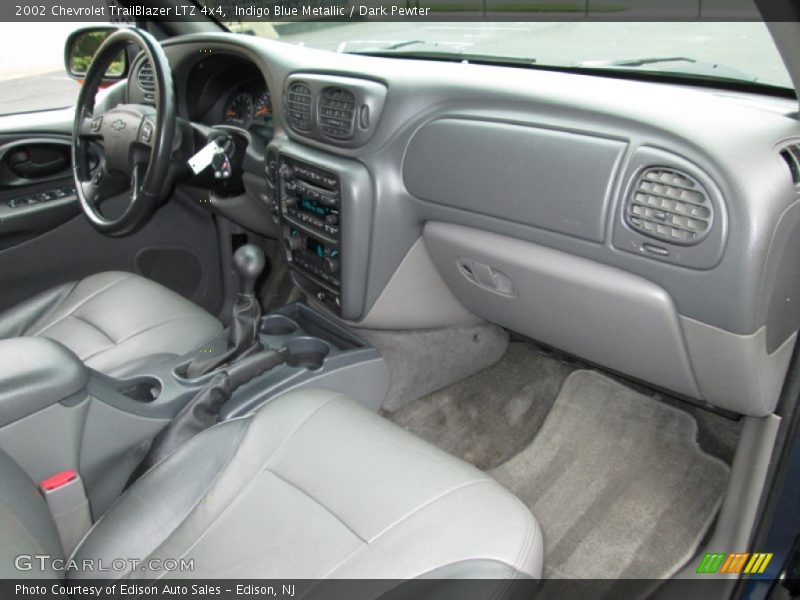 Indigo Blue Metallic / Dark Pewter 2002 Chevrolet TrailBlazer LTZ 4x4