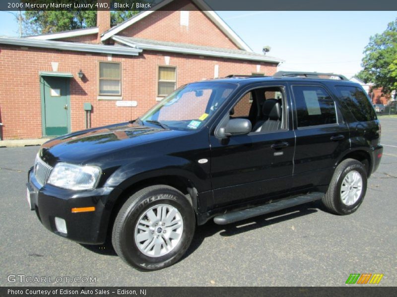 Black / Black 2006 Mercury Mariner Luxury 4WD