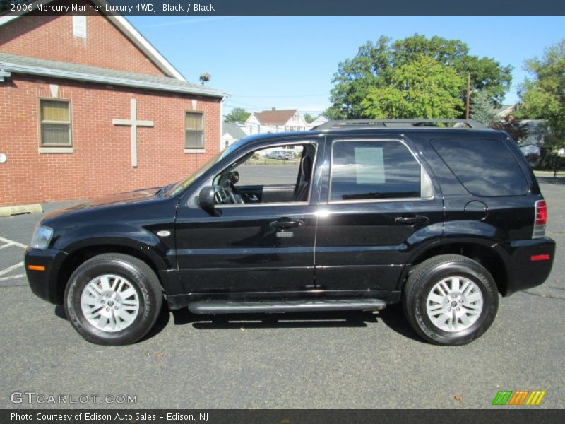 Black / Black 2006 Mercury Mariner Luxury 4WD