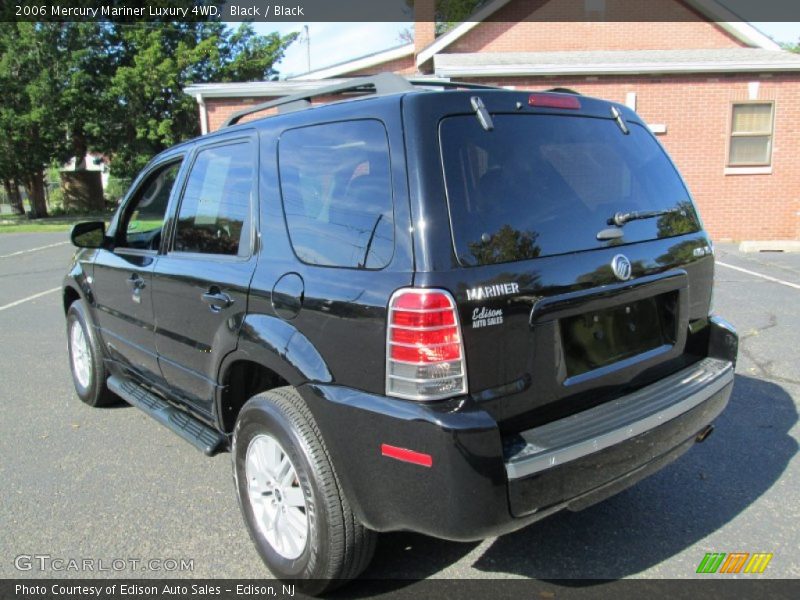 Black / Black 2006 Mercury Mariner Luxury 4WD