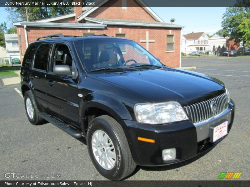 Black / Black 2006 Mercury Mariner Luxury 4WD
