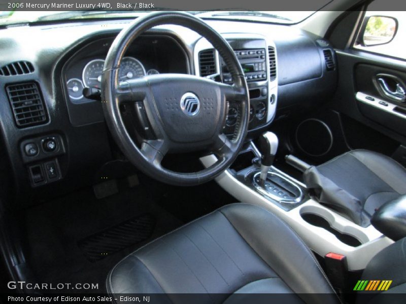 Black / Black 2006 Mercury Mariner Luxury 4WD