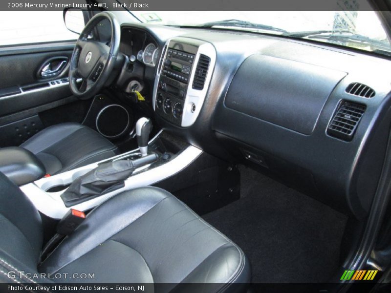 Black / Black 2006 Mercury Mariner Luxury 4WD