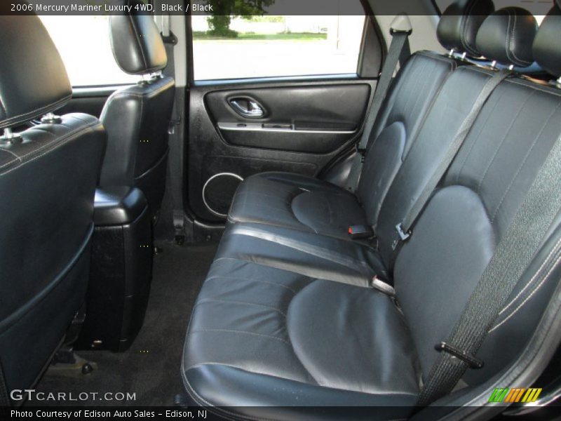 Black / Black 2006 Mercury Mariner Luxury 4WD