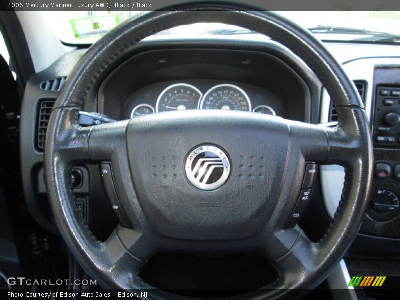 Black / Black 2006 Mercury Mariner Luxury 4WD