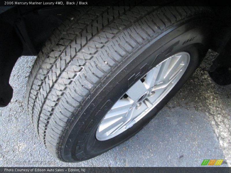Black / Black 2006 Mercury Mariner Luxury 4WD