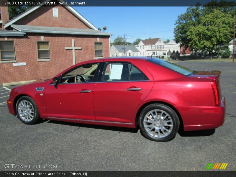 Crystal Red / Cashmere 2008 Cadillac STS V6