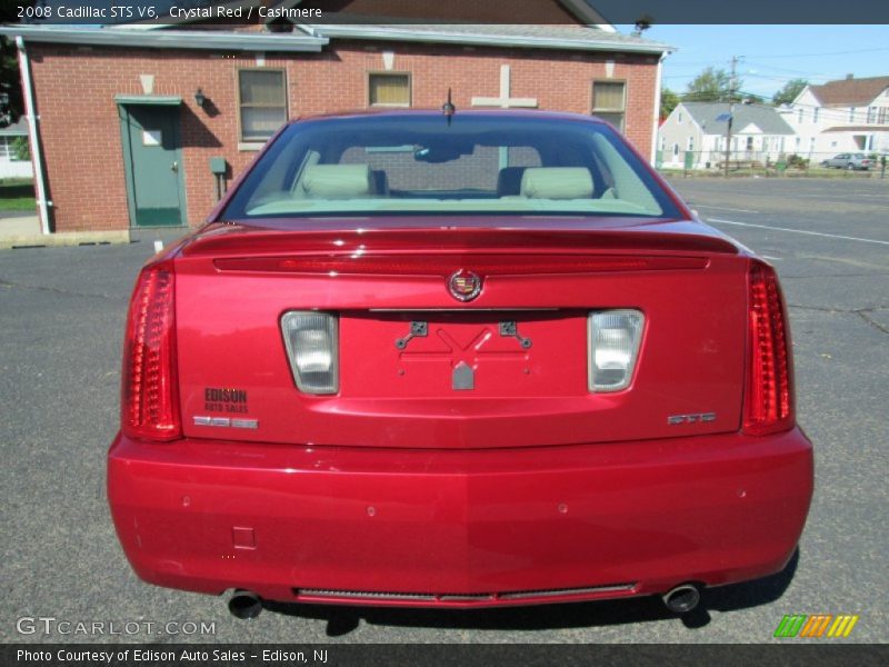 Crystal Red / Cashmere 2008 Cadillac STS V6