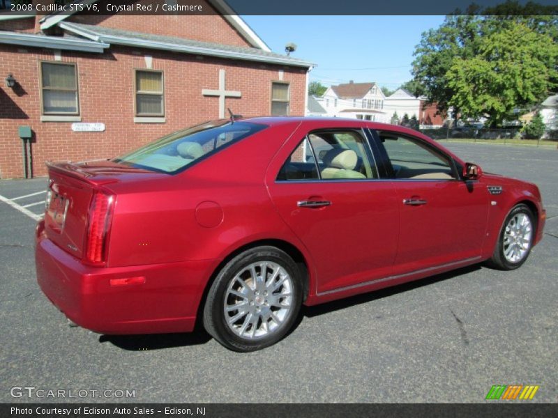 Crystal Red / Cashmere 2008 Cadillac STS V6