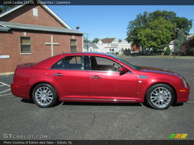 Crystal Red / Cashmere 2008 Cadillac STS V6