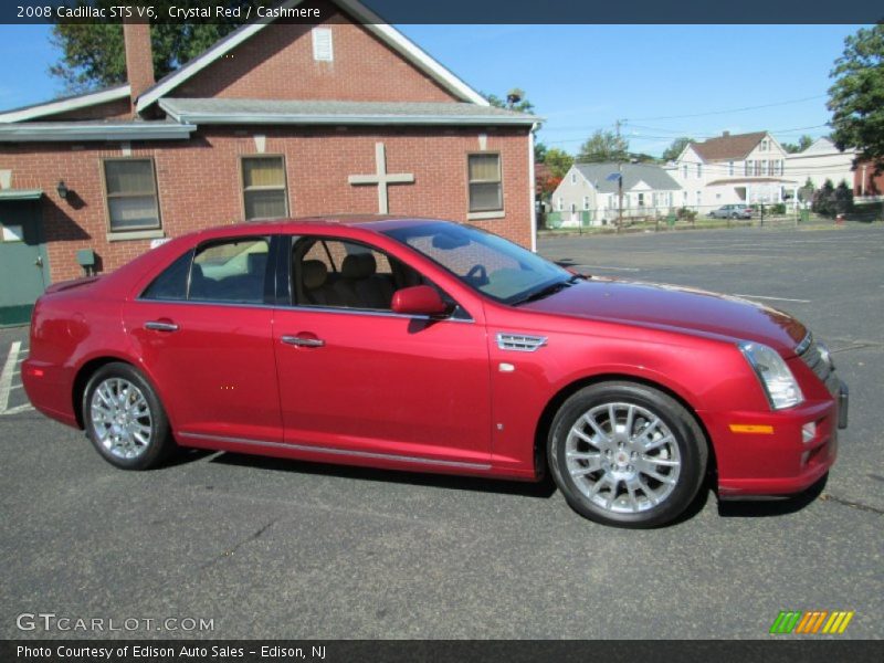 Crystal Red / Cashmere 2008 Cadillac STS V6