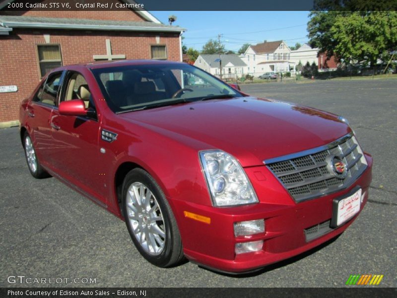Crystal Red / Cashmere 2008 Cadillac STS V6