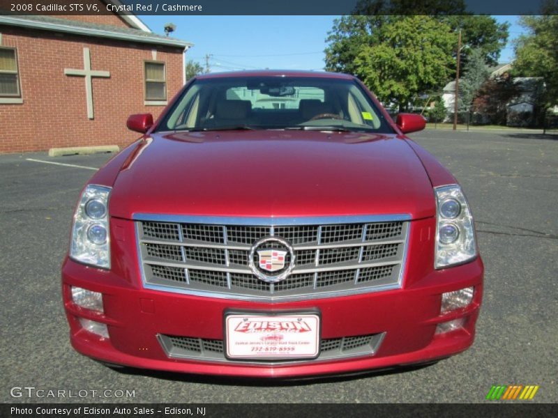 Crystal Red / Cashmere 2008 Cadillac STS V6