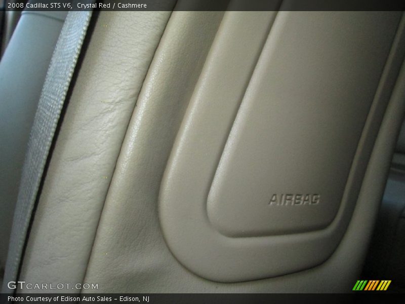 Crystal Red / Cashmere 2008 Cadillac STS V6