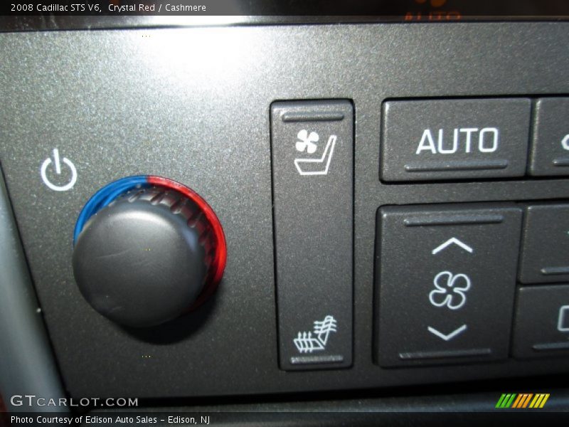 Crystal Red / Cashmere 2008 Cadillac STS V6