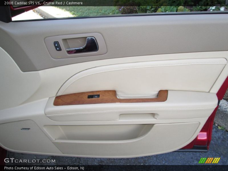 Crystal Red / Cashmere 2008 Cadillac STS V6