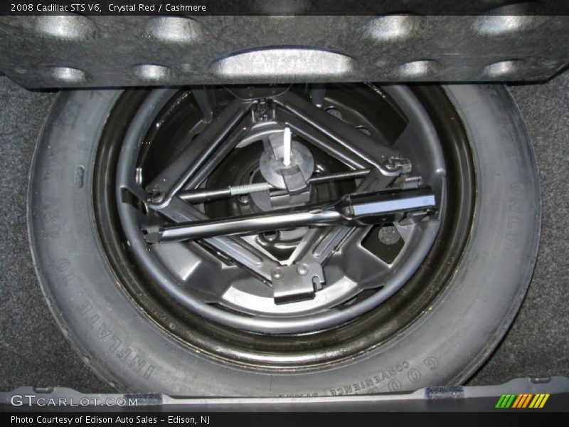 Crystal Red / Cashmere 2008 Cadillac STS V6