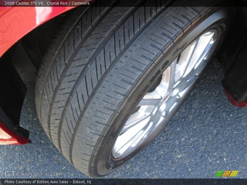 Crystal Red / Cashmere 2008 Cadillac STS V6