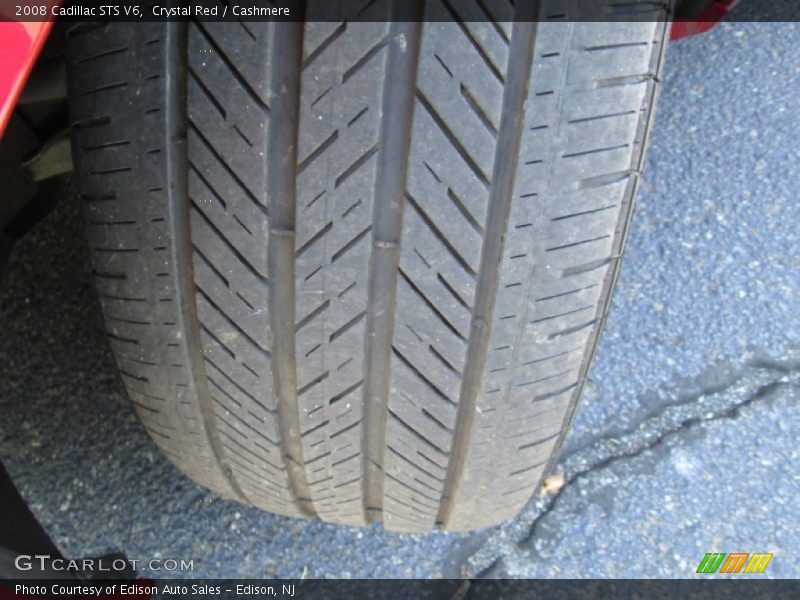 Crystal Red / Cashmere 2008 Cadillac STS V6