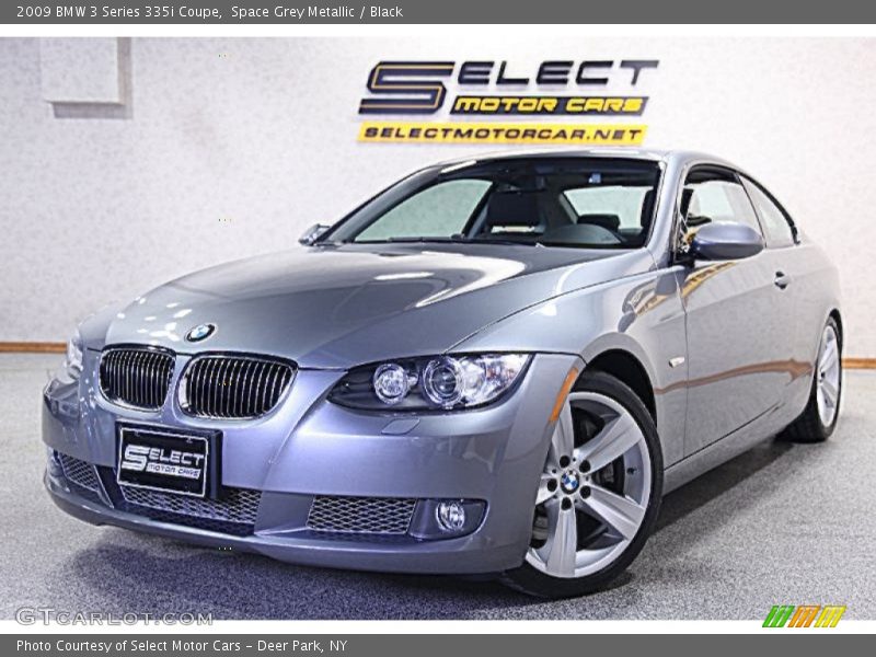 Space Grey Metallic / Black 2009 BMW 3 Series 335i Coupe