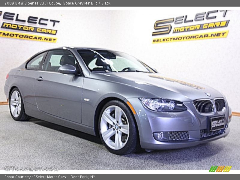 Space Grey Metallic / Black 2009 BMW 3 Series 335i Coupe