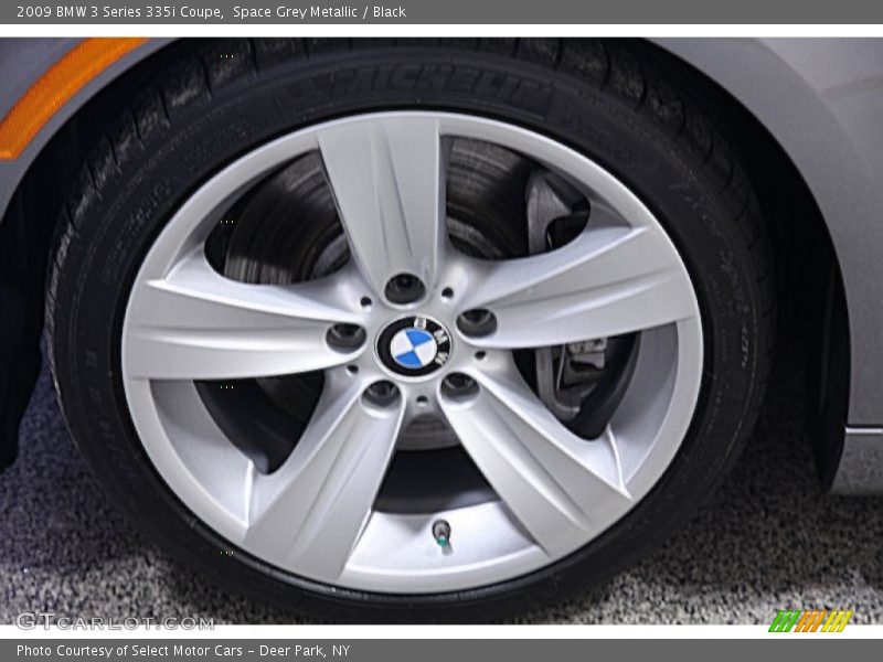 Space Grey Metallic / Black 2009 BMW 3 Series 335i Coupe