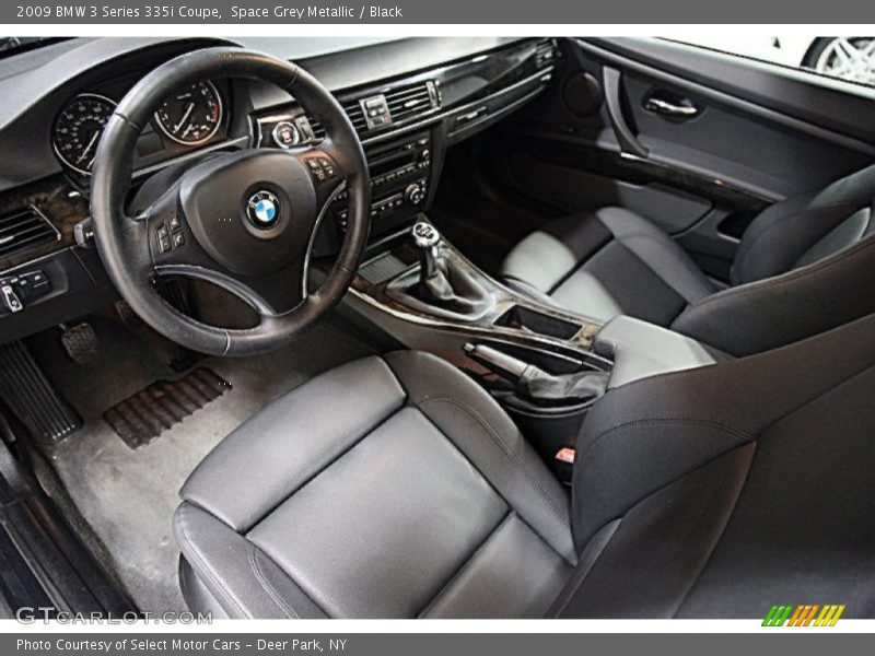 Space Grey Metallic / Black 2009 BMW 3 Series 335i Coupe