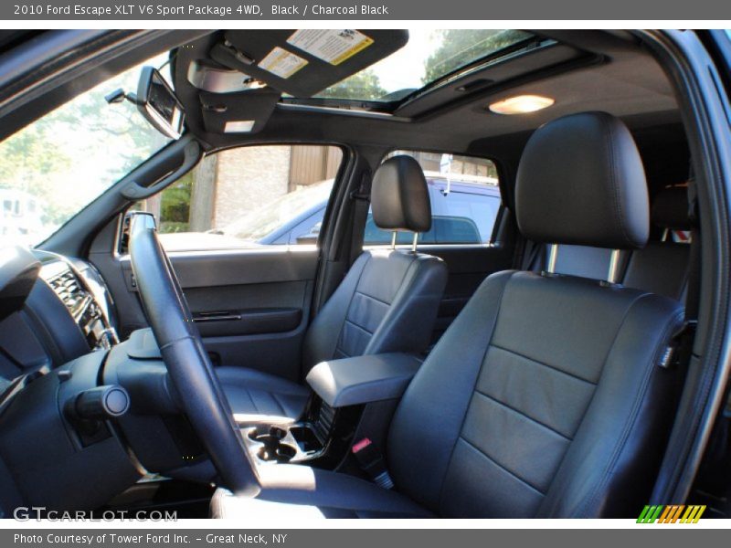 Black / Charcoal Black 2010 Ford Escape XLT V6 Sport Package 4WD