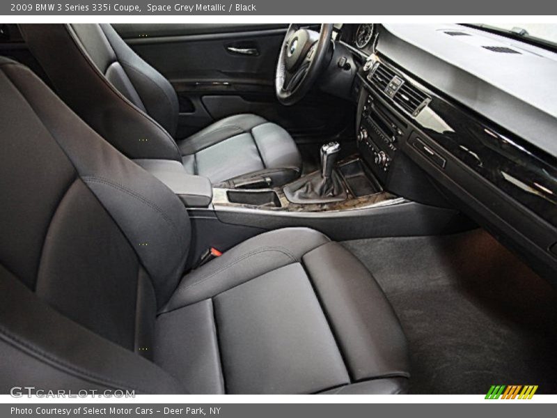 Space Grey Metallic / Black 2009 BMW 3 Series 335i Coupe
