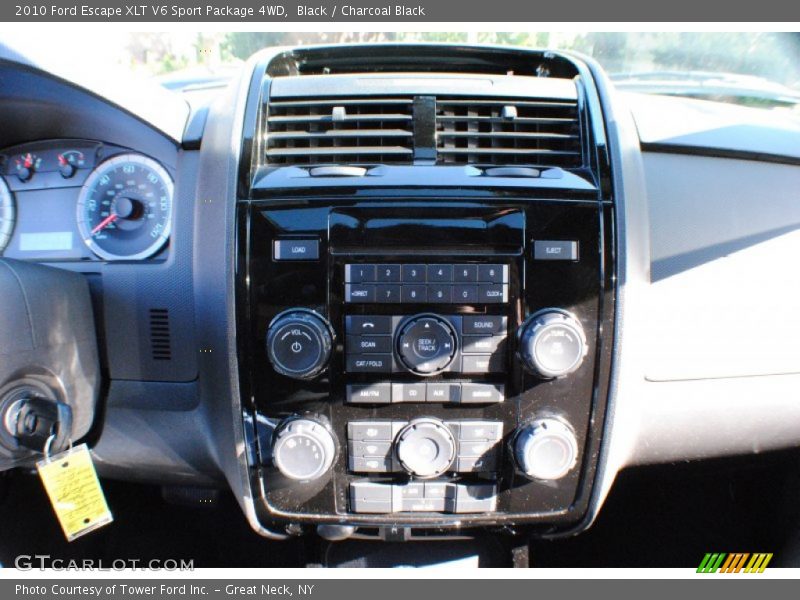 Black / Charcoal Black 2010 Ford Escape XLT V6 Sport Package 4WD