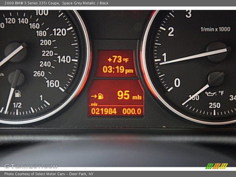 Space Grey Metallic / Black 2009 BMW 3 Series 335i Coupe