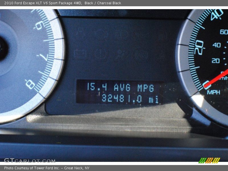 Black / Charcoal Black 2010 Ford Escape XLT V6 Sport Package 4WD