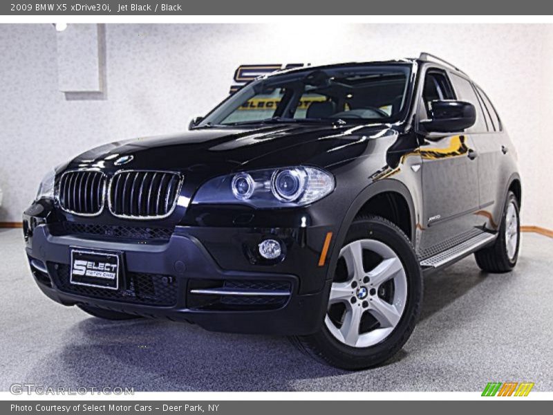 Jet Black / Black 2009 BMW X5 xDrive30i