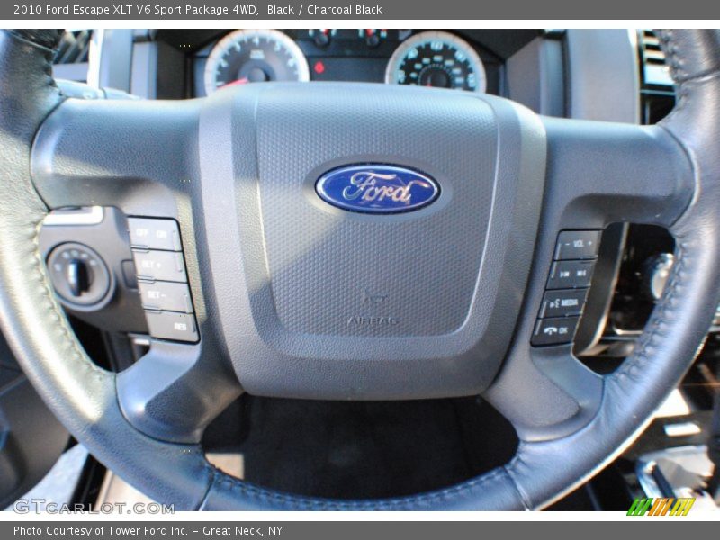 Black / Charcoal Black 2010 Ford Escape XLT V6 Sport Package 4WD