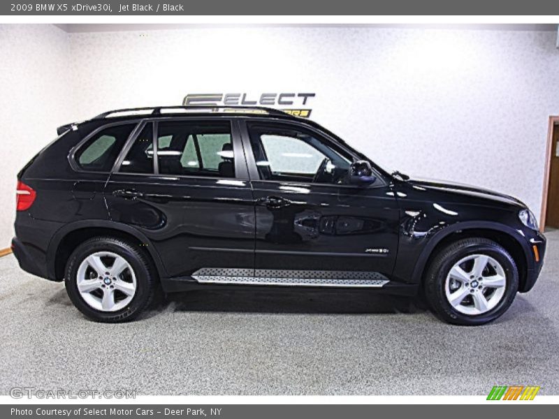 Jet Black / Black 2009 BMW X5 xDrive30i