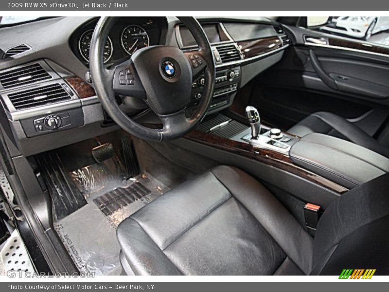 Jet Black / Black 2009 BMW X5 xDrive30i