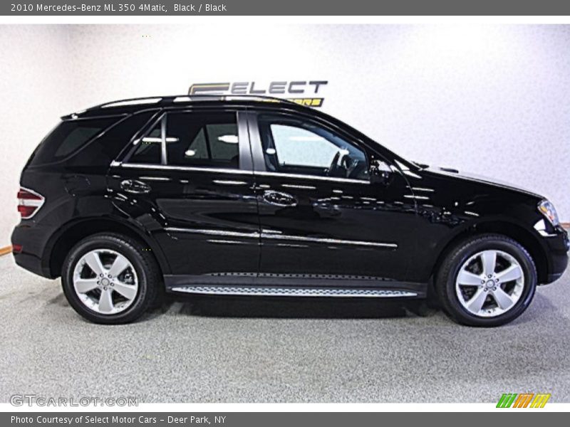 Black / Black 2010 Mercedes-Benz ML 350 4Matic