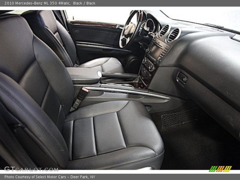 Black / Black 2010 Mercedes-Benz ML 350 4Matic