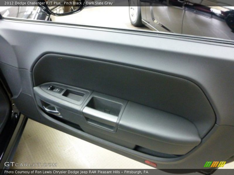 Pitch Black / Dark Slate Gray 2012 Dodge Challenger R/T Plus