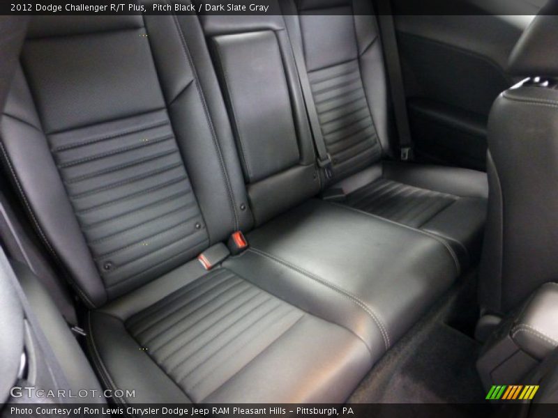 Pitch Black / Dark Slate Gray 2012 Dodge Challenger R/T Plus