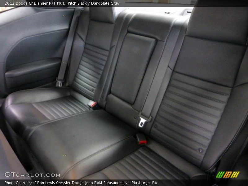 Pitch Black / Dark Slate Gray 2012 Dodge Challenger R/T Plus