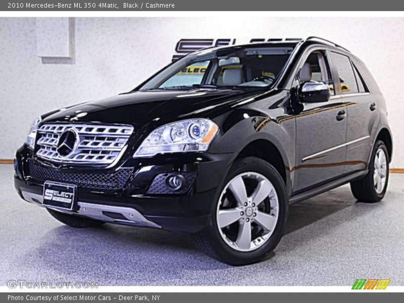 Black / Cashmere 2010 Mercedes-Benz ML 350 4Matic