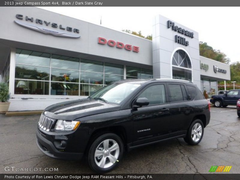 Black / Dark Slate Gray 2013 Jeep Compass Sport 4x4