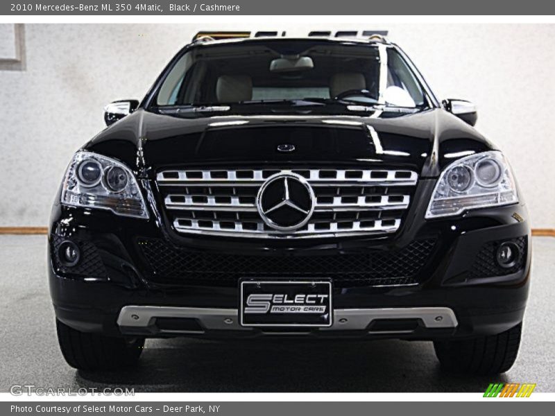 Black / Cashmere 2010 Mercedes-Benz ML 350 4Matic